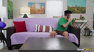 Emotional Blonde MILF Gigi Dior With Stepson Creampie