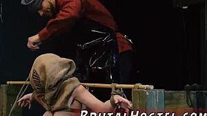 Big-Breasted Teen 18+ Cristi Ann Takes Dildo Anal Bondage!