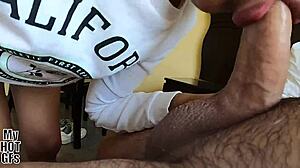 Creampie this petite prostitute's tight pussy?