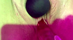 pixie rides the sex machine solo