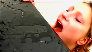 Horny Slut Gets Pussy Licked Wet