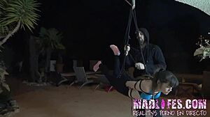 Atada Y Amarrada Al Techo En Madlifes