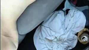 pretty hooker sucks cock and spits cum