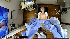 Patient Screams During Hitachi Orgasm from Doctor!