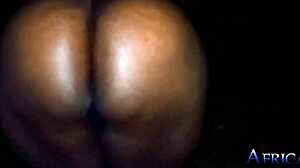 naked in garden, facial in shower