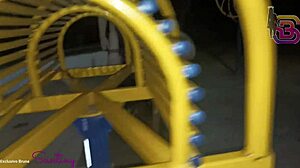 She says, 'Suck this big cock in public.'