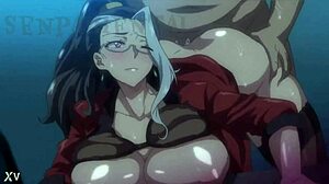 hot milf is fucking a fat guy in casual anal scene