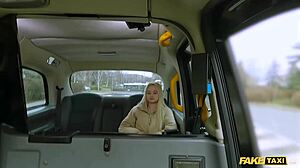 fake taxi fucks friend's little sister in car