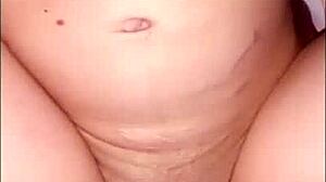 fucking my girlfriend for the first time with natural tits