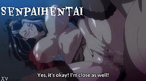 hot milf is fucking a fat guy in casual anal scene