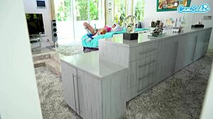 Sexy College Teen Caught Masturbating, Passionately Fucked By Step Brother