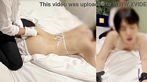 Ah! Japanese milf screams in anal pleasure!