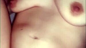 fucking my girlfriend for the first time with natural tits