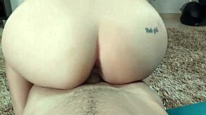 Horny Stepsister Moans With Pleasure