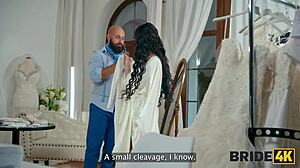 Naughty Bride Jumps Big Dick