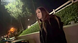 Italian Milf Artemisia Love Enjoys Outdoor Smoking Session