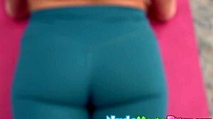 Charli Phoenix Squirt After Nude Yoga Session