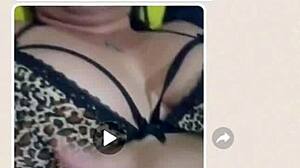 Mature BBW Gets Wet Pussy From Chat In Lingerie