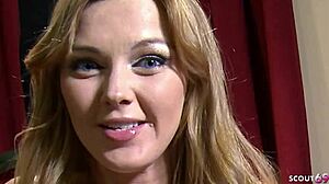 i fuck natural redhead ginger girl marie mccray with hairy pussy and blue eyes