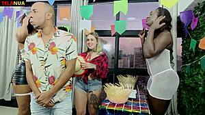 Santa antônia's betrayal with big black cock passion