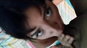 my latina neighbor gives me an amazing blowjob