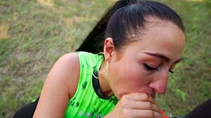 I Made My Fitness Trainer Suck My Fat Cock And Cum All Over Her Face 😈