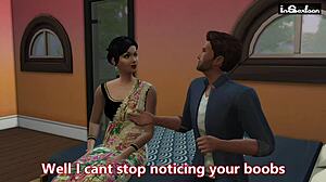 he fucked her pussy hard, tearing it. she rode his dick.