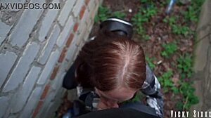 did she swallow all that cum?