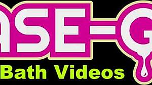 Sexy College Student Shows Perfect Body in POV Interview with Father-in-Law