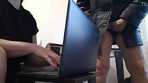 i masturbate near my office colleague