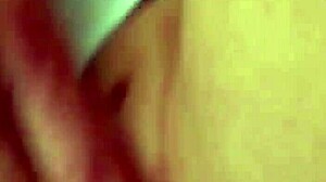 Blonde Beauty Receives A Messy Facial Treatment