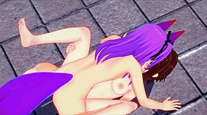 Abby And Protagonist-Kun Meet For Shemale Pussy Role Reversal