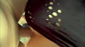 mexican babe fucks ex's cousin with dildo 😈