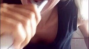 Brushing Your Teeth Is Important And Chantal Loves To Fill Her Mouth With Toothpaste