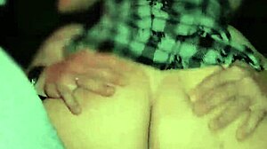 stepsister makes amazing cowgirl sex on car, riding wet hairy pussy