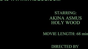 6'ya 2 Islak Gangbang DVP Holy Wood ve Akina Asmus Altı Dev Yarrak Karşısında