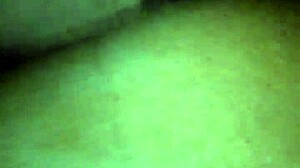 creampie scene with ebony woman and monster cock in wet pussy action