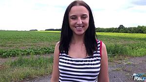 did teen gipsy get cum everywhere?