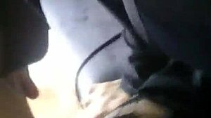 My stylist gives me a blowjob in this voyeur scene