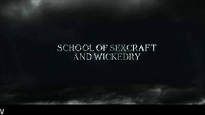 omg, hugerids horny hut at gobbywarts school of sexcraft—bdsm blowjobs and handjobs in sims 4 harry potter porn 😈🔗