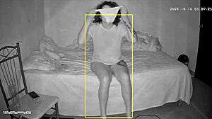 Hidden camera of my slut wife with neighbor part 4