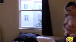 huge tits strapon penetration