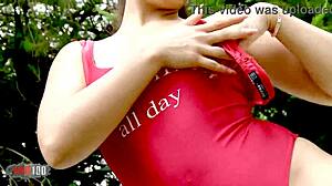 Horny Teen Kiihara Strong Performs Hot Striptease Ripping Clothes