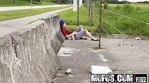 Picked Up Bouncy Teen