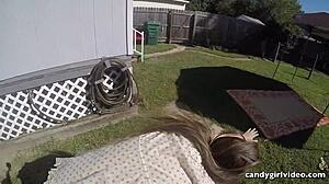 Brandi's wet pussy with anal plug. 😉