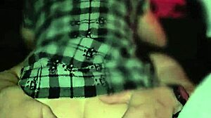 stepsister makes amazing cowgirl sex on car, riding wet hairy pussy