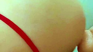 Latina Dildo Ride Doggystyle