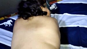 Sexo Casero Con El Vecino Le Doy Un Rico Oral Con Chupada De Huevos Y Termino Abri�ndome Mi Hermoso Culo Floreado Hasta Sacarme Sucio