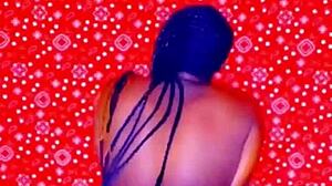 Naked nympho begs to be fucked.