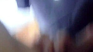 My stylist gives me a blowjob in this voyeur scene